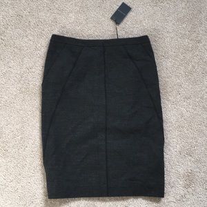 ann taylor crepe mélange skirt